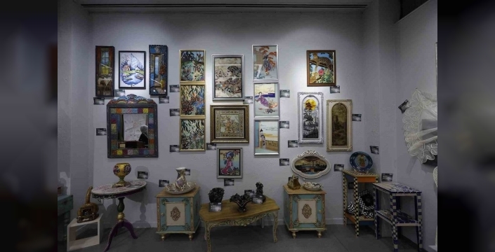 KAYMEK'ten göz kamaştıran yıl sonu sergisi: Binlerce sanat eseri görücüye çıktı