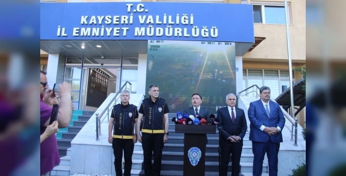 Kayseri'de tarihi uyuşturucu operasyonu: 282 hedef şahıs yakalandı