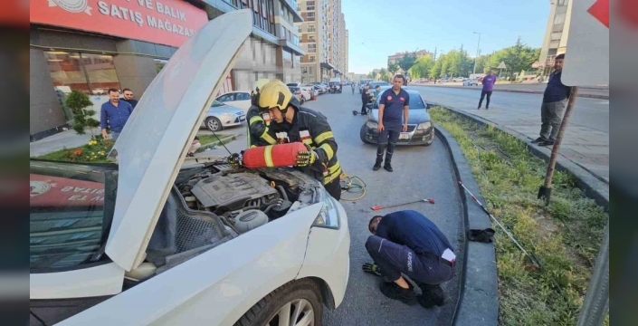 Kayseri'de yılan paniği: İtfaiye ekibi seferber oldu