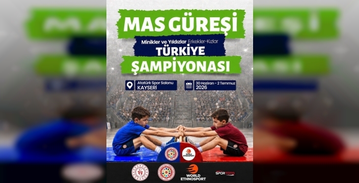 Kayseri, minik ve yıldız güreşçilere ev sahipliği yapıyor: Mas güreşi şampiyonası 2026'da!