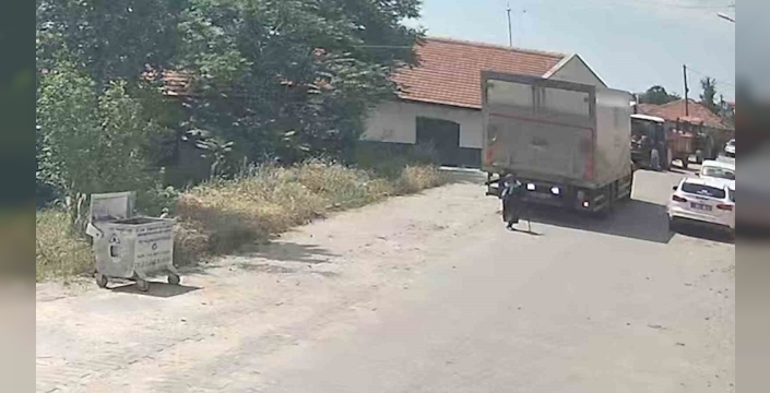 Kırıkkale'de geri manevra yapan kamyon, yaşlı kadının hayatına mal oldu