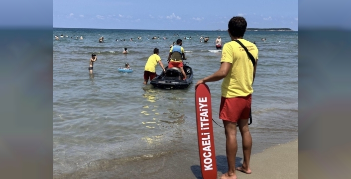 Kocaeli sahillerinde güvenli deniz sezonu 13 Haziran'da başlıyor