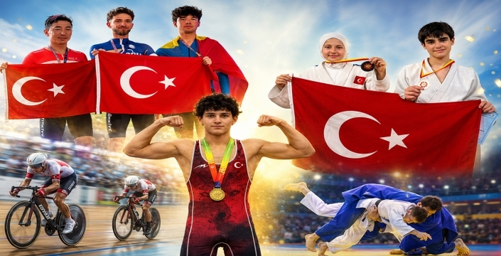 Konya'nın gururu oldular; madalyaları topladılar