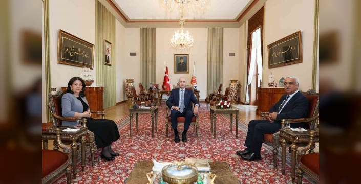 Kurtulmuş, DEM Parti İmralı heyetini kabul etti ve süreci değerlendirdi