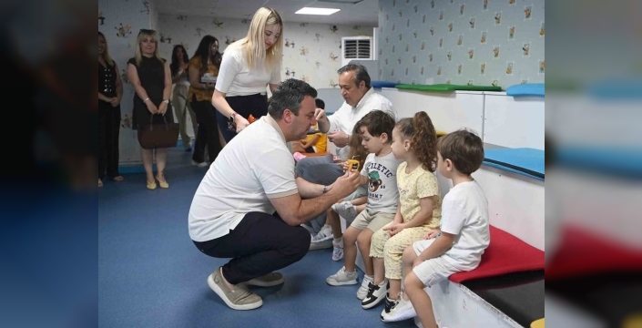 Kuşadası'ndaki çocuk gelişim merkezi, ailelere büyük kolaylık sağlıyor