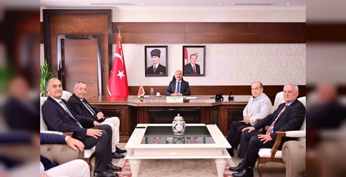 Kuşadası Ticaret Odası'ndan Aydın Valisi Varol ile önemli görüşme