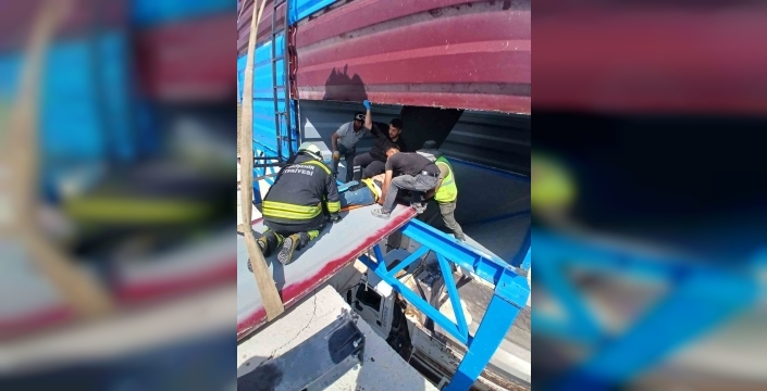 Madende nefes kesen kurtarma: İşçiler taş kırma kuyusundan sağ salim çıkarıldı