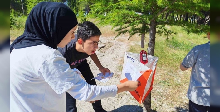 Manisa'da geleneksel siyer-i nebi oryantiring yarışı heyecanı