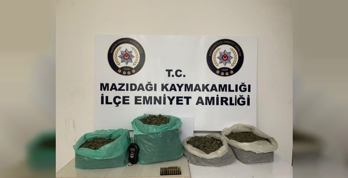Mardin'de uyuşturucu operasyonu: 4 kilo 636 gram madde ele geçirildi