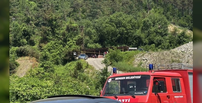 Mengen maden ocağında yürek burkan kaza: Bir işçi hayatını kaybetti