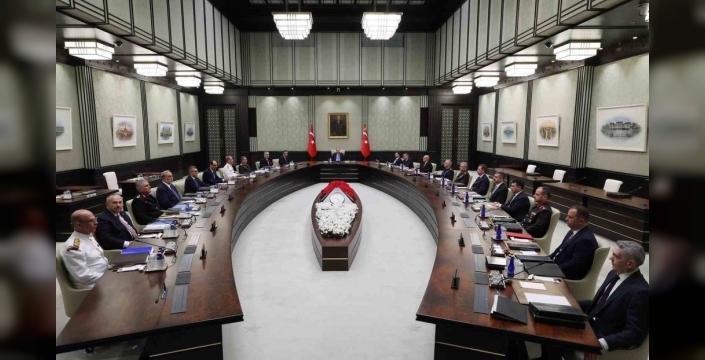 Milli Güvenlik Kurulu'ndan terörle mücadelede 'terörsüz bölge' vurgusu: Kararlılık teyit edildi