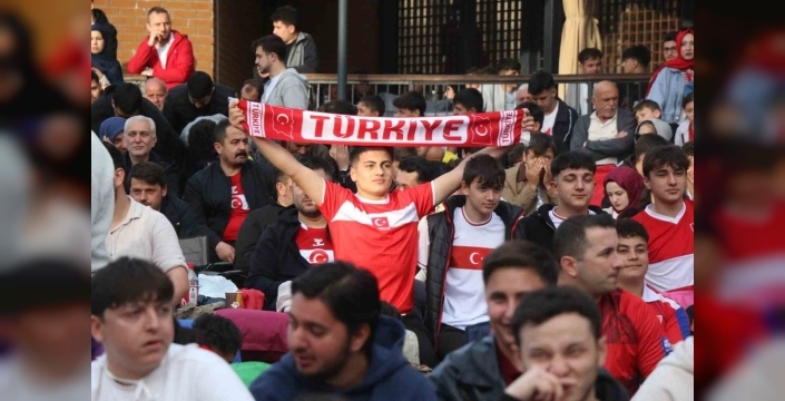 Milli heyecan Karabük'te dev ekranda doruğa ulaştı
