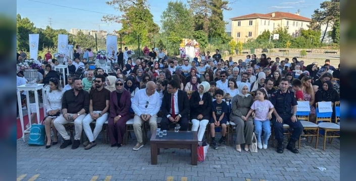 Minik öğrenciler, Kemalettin Can Yaman Anaokulu'nda mezuniyet coşkusunu yaşadı
