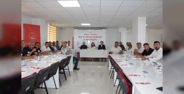 Muhtarlarla sosyal hizmet iş birliği için önemli adımlar atıldı