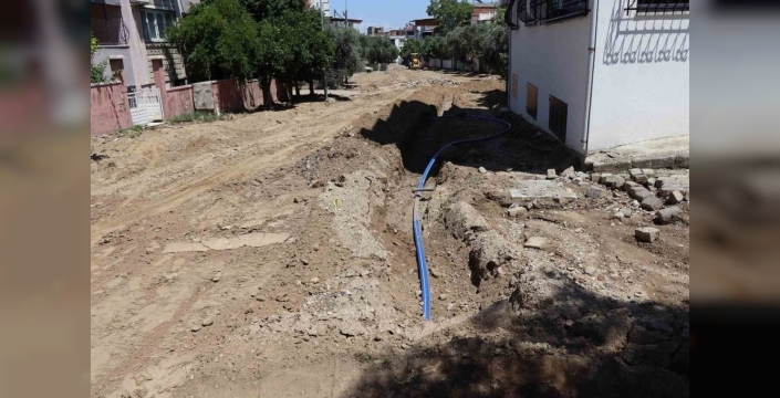 Nazilli Belediyesi, Yıldıztepe'de içme suyu hattını yenileyerek sağlık standartlarını yükseltti