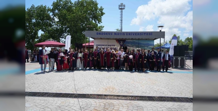 OMÜ Ziraat Fakültesi'nden 210 genç ziraat mühendisi hayata 'merhaba' dedi