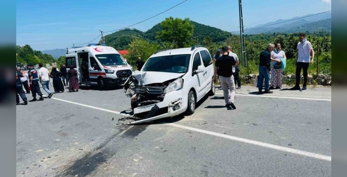 Ordu'da kan donduran kaza: 7 yaralı, biri ağır!
