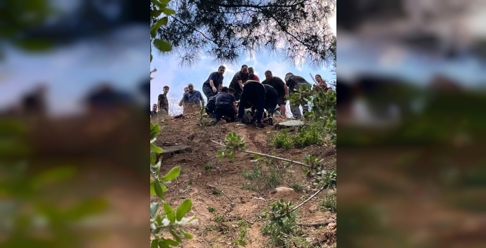 Osmaniye'de yürekler ağza geldi: Otomobil uçuruma yuvarlandı, 1 kişi yaralı!