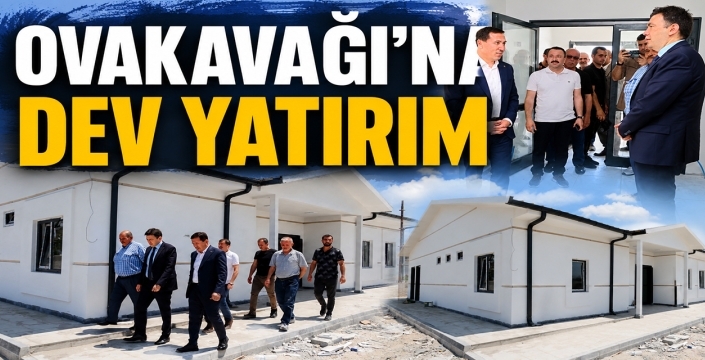 Ovakavağı’na dev yatırım: Yeni sağlık merkezi yükseliyor