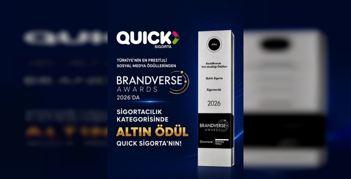 Quick Sigorta, Brandverse Awards'daki başarı serisini sürdürdü
