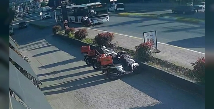 Sakarya'da bisikletli çocuklar, ölümden döndü