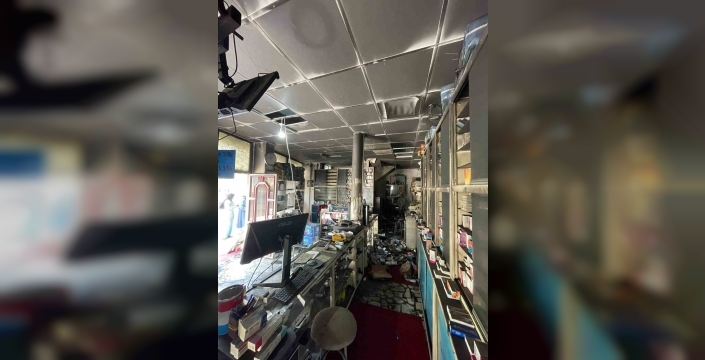 Sakarya'da eczanede yangın paniği: İtfaiye müdahale etti