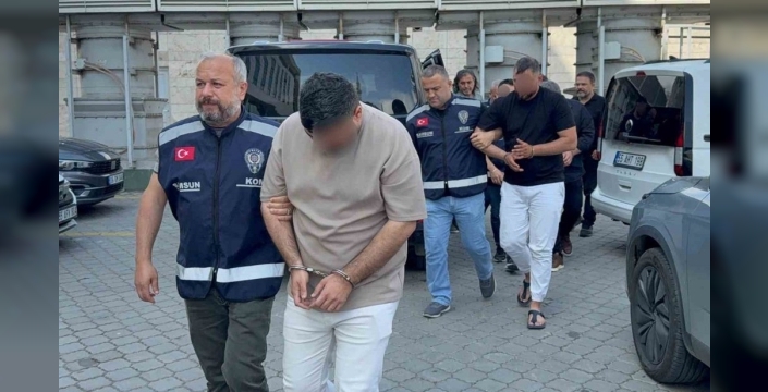Samsun'da tefecilik operasyonunda 4 kişi adli kontrolle serbest bırakıldı