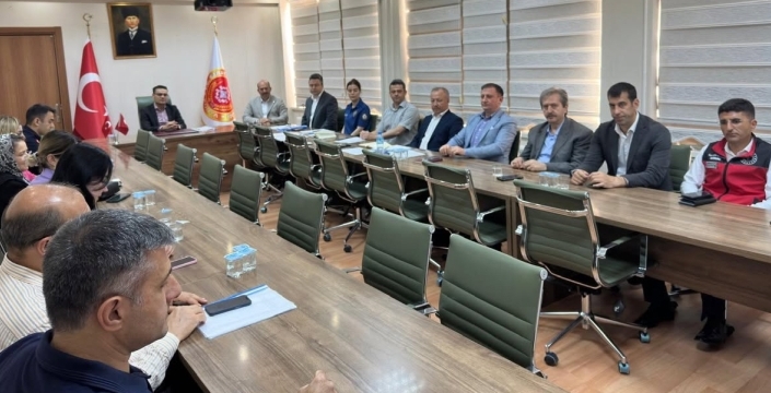 Sarayönü’nde kadına şiddet ve çocuk koruma çalışmaları görüşüldü