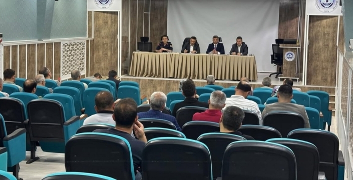Sarayönü’nde okul güvenliği masaya yatırıldı