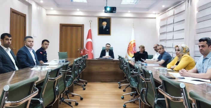 Sarayönü’nde sığınak planlamaları için kritik toplantı