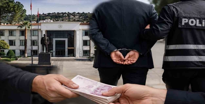 Seferihisar Belediyesi'ne rüşvet operasyonu! Başkan Yardımcısı gözaltında