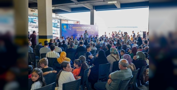 Şehitkamil Belediye Başkanı Umut Yılmaz, Kuzeyşehir'de halkla dertleşti, müjdeler verdi