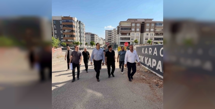 Şehitkamil'de dört bir yanda hummalı yatırım: Başkan Yılmaz projeleri yerinde inceledi