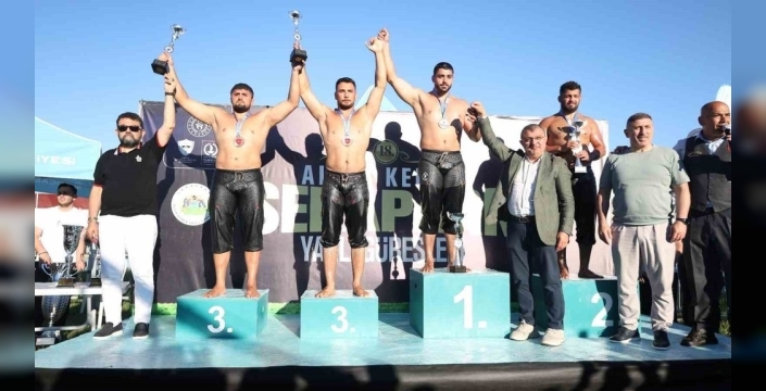 Sekapark Altınkemer Yağlı Güreşleri'nde zafer Feyzullah Aktürk'ün!