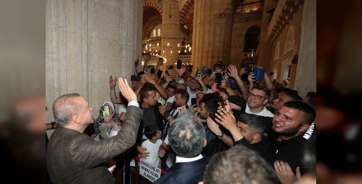 Selimiye Camii, Cumhurbaşkanı Erdoğan'ın katılımıyla yeniden ibadete açıldı