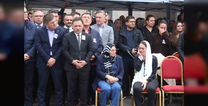 Şenol Esmer için Kayseri'de duygusal veda töreni düzenlendi