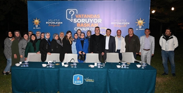 Seydişehir’de açık mikrofon: Vatandaş sordu, Başkan Ustaoğlu cevapladı