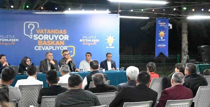 Seydişehir'de vatandaş sordu Başkan Ustaoğlu yanıtladı