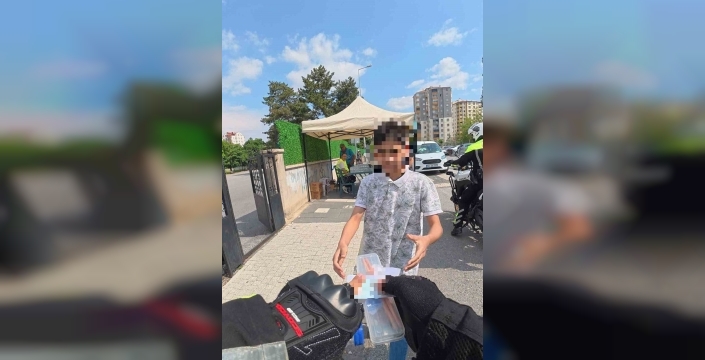 Sınav günü şoku: Okulu karıştıran gence polisler yetişti, 3 dakika kala yetiştiler!