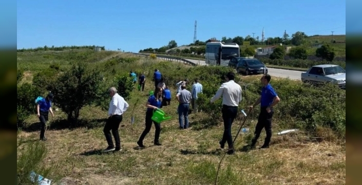 Sinop'ta ceza infaz personelinden geleceğe yeşil miras