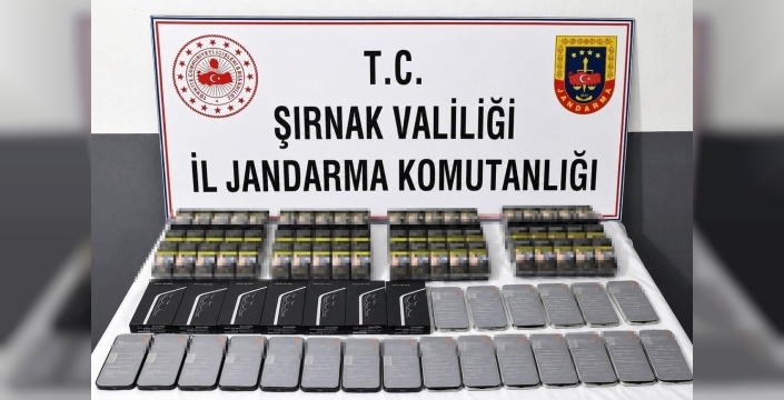 Şırnak'ta bir haftada inanılmaz operasyon: 77 milyon liralık kaçak mal ele geçirildi, 103 şüpheli var!
