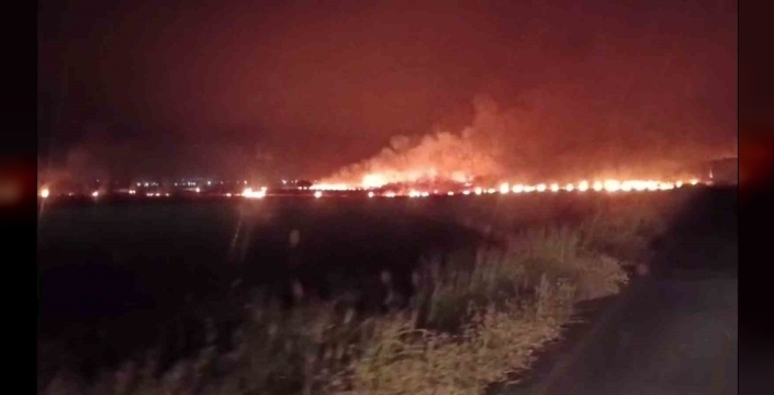 Şırnak’ta çıkan yangında 300 dönümlük alan yok oldu