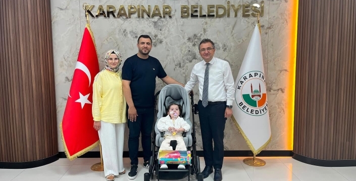 SMA’yı yendi ailesi ile ziyaretlere başladı