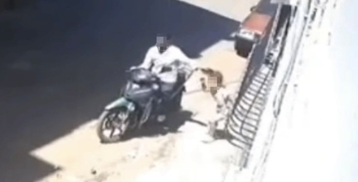 Şok eden vahşet: Kızını motosikletle sürükleyen baba tutuklandı