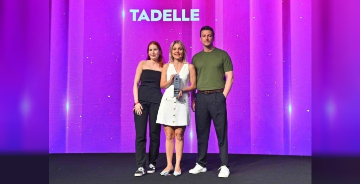 Tadelle, veri analitiğiyle Brandverse Awards'ta yine zirvede
