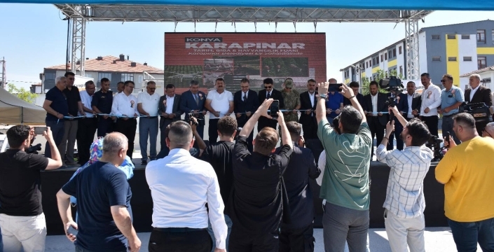 Tarımın kalbi Karapınar’da attı! Dev fuara yoğun ilgi