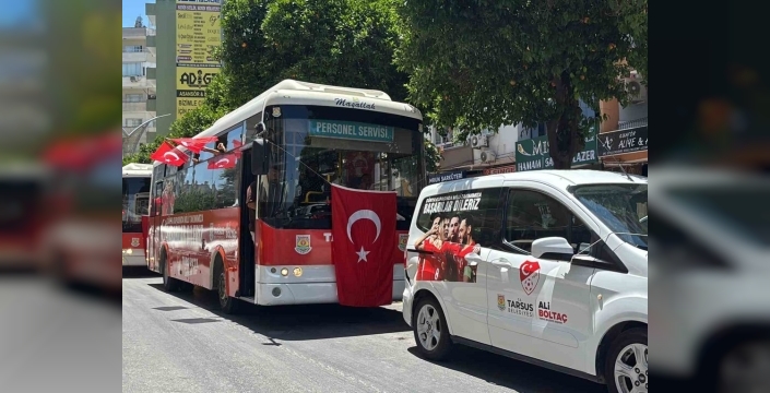 Tarsus’ta 2026 Dünya Kupası coşkusu sokaklara yansıdı