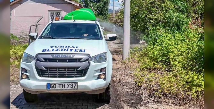 Taşkın sonrası Turhal'da sinek ve larva alarmı: 24 saat esasıyla ilaçlama başladı