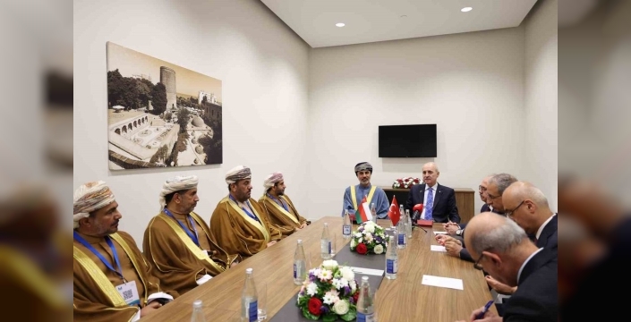TBMM Başkanı Kurtulmuş, Ummanlı mevkidaşı ile bölgesel gelişmeleri masaya yatırdı
