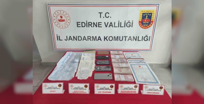 Tefecilik Şebekesi Çökertildi: Keşan'da 6 Gözaltı, Milyonlarca Liralık Senet ve Nakit Ele Geçirildi